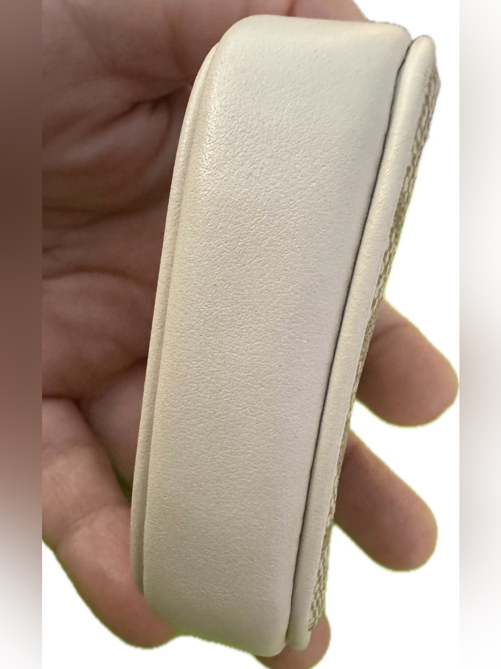 Coach Mini Lolita Bag in Beige / White Signature Keychain Gold Hardware - NWOT - Picture 13 of 13